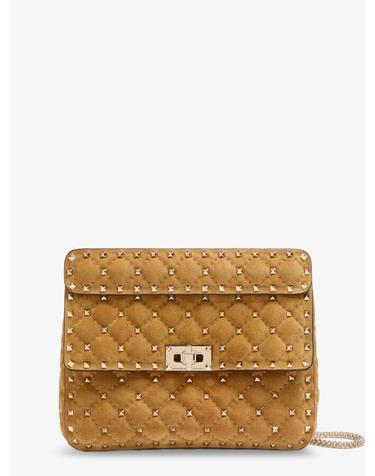 [해외직구][N85]valentino 9W2B0122KQQ 여성 크로스백 숄더백 쇼퍼백 valentino Rockstud Spike suede crossbody bag with iconic all over studs