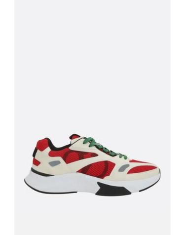 [해외직구][E32]valentino 9Y2S0N88QAP0QU 남성 로우탑 하이탑 슬립온 스니커즈 단화 에스빠듀 valentino Demivee sneakers in mesh and suede