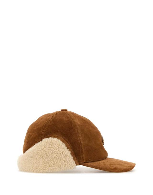발렌티노 가라바니 [해외직구][X45]valentino 8Y2HDA49YKM D9R 남성 모자 버킷햇 비니 캡 Caramel suede baseball cap 착용컷