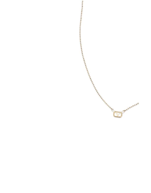발렌티노 가라바니 [해외직구][K68]valentino 9W2J0BG2YCW 9MN 여성 목걸이 넥클리스 악세사리 Ovalette Necklace with Swarovsky crystals 착용컷