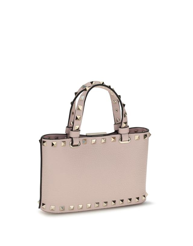 발렌티노 가라바니 [해외직구][K68]valentino 9W2P0AT0VSH 16Q 여성 토트백 쇼퍼백 탑핸들백 핸드백 Rockstud Shopping mini Handbag 착용컷
