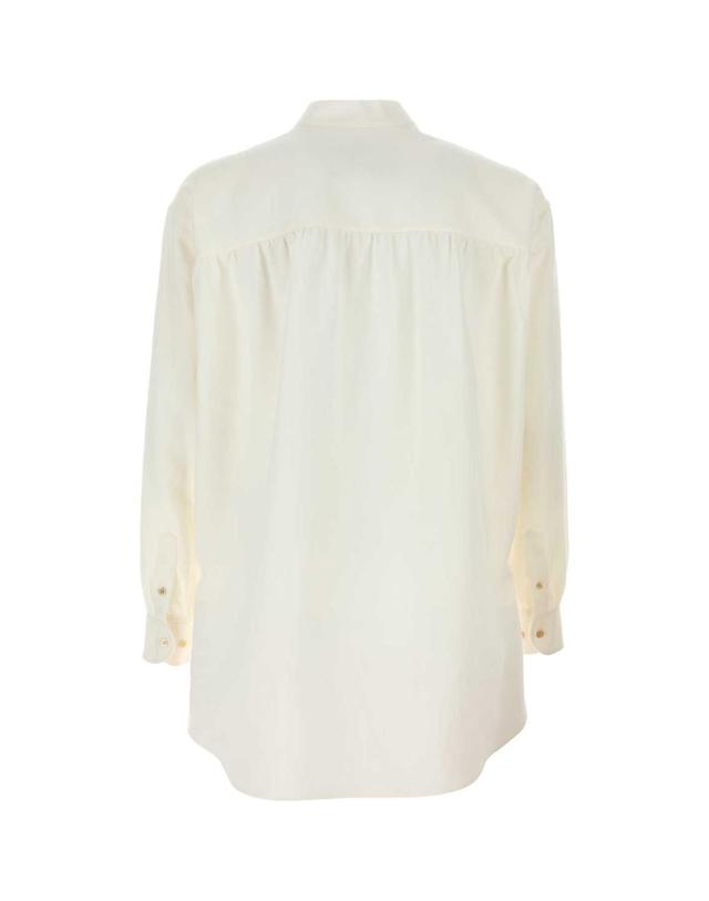 발렌티노 가라바니 [해외직구][X45]valentino 9V3ABU30BKB 0BO 남성 셔츠 남방 긴팔 반팔 White linen shirt 착용컷