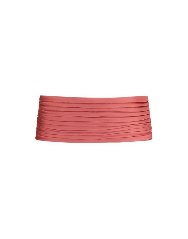 발렌티노 가라바니 [해외직구][K68]valentino 9B0WSA259VQ 517 여성 벨트 허리띠 서스펜더 여자벨트 Satin pleated Waist Belt 착용컷