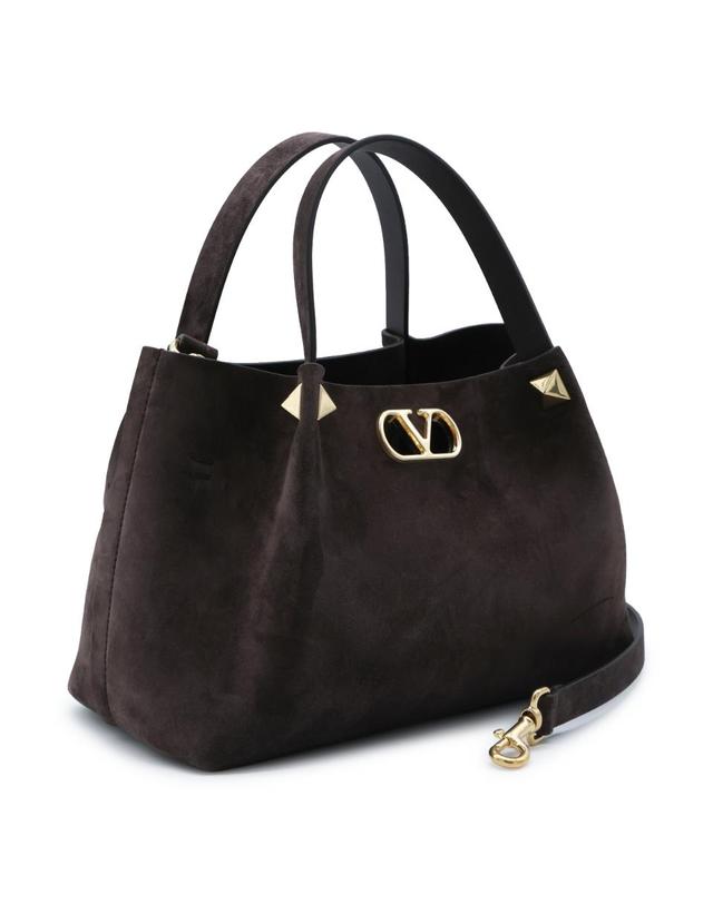 발렌티노 가라바니 [해외직구][Q11]valentino 9W2B0T83AHA0TO 여성 가방 백 BROWN LEATHER SMALL TOTE 착용컷