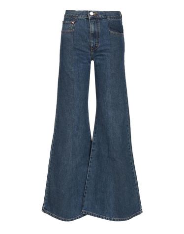 [해외직구][A94]ELV DENIM 1010 201 03MID BLUE 여성 청바지 데님진 ELV DENIM E L V DENIM Odette Jean