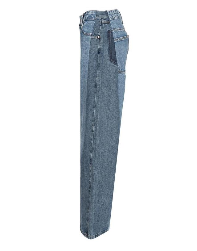 이엘브이데님 [해외직구][A94]ELV DENIM 1006 201 03 04MID LIGHT BLUE 여성 청바지 데님진 ELV DENIM E L V DENIM Freya Jean 착용컷