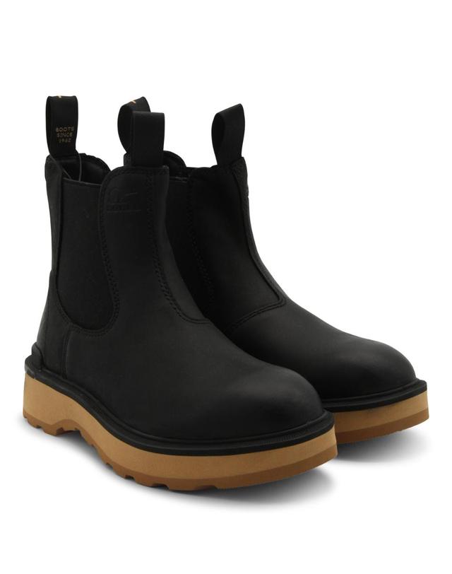 소렐 [해외직구][B47]소렐 2009101010 여성 앵클 롱 미디 부츠 BLACK LEATHER CHELSEA BOOTS 착용컷