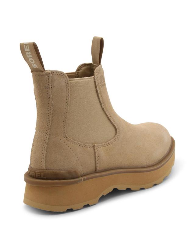 소렐 [해외직구][B47]소렐 2009101262 여성 앵클 롱 미디 부츠 BEIGE LEATHER CHELSEA BOOTS 착용컷