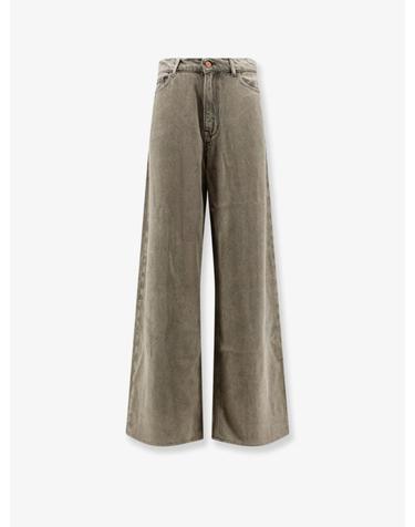 쓰리바이원 [해외직구][N85]3X1 31W14042 여성 트라우저 바지 팬츠 면바지 3X1 Washed out denim Skater trousers