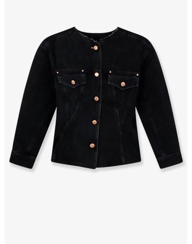 쓰리바이원 [해외직구][N85]3X1 31WJ1BB1 여성 자켓 블레이저 코트 패딩 3X1 Pick Dumbo jacket in black denim