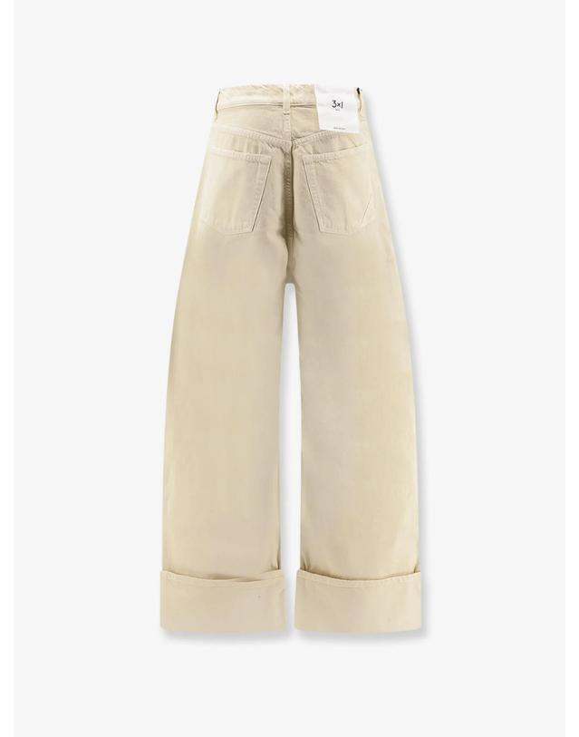쓰리바이원 [해외직구][N85]3X1 31W14E42 여성 트라우저 바지 팬츠 면바지 3X1 Skater Duo canvas trousers 착용컷