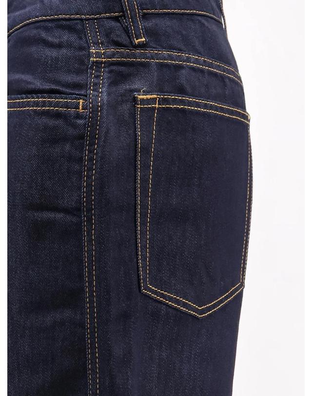 쓰리바이원 [해외직구][N85]3X1 31W13D50 여성 데님 청바지 진 3X1 The Silk Kat Jeans with contrasting stitching 착용컷