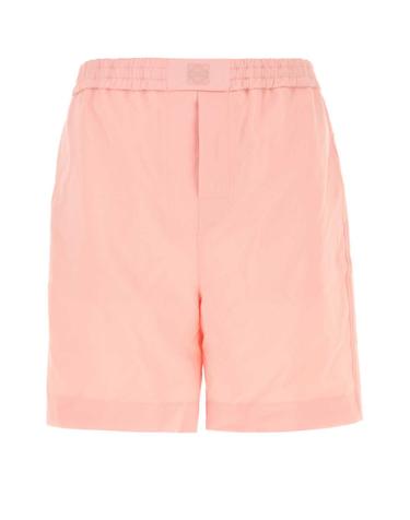 [해외직구][X45]로에베 H526Y1AW26 CORAL 남성 반바지 버뮤다팬츠 숏팬츠 쇼츠 Pink wool bermuda shorts