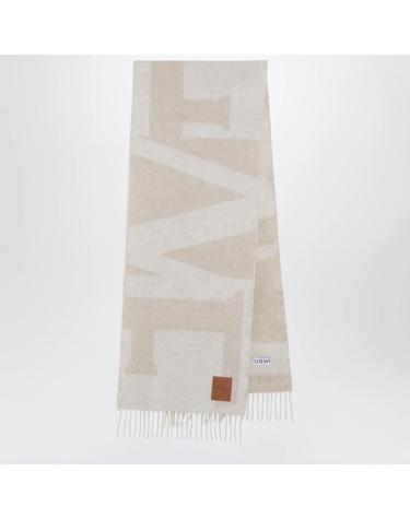 [해외직구][T56]로에베 FSA3SS1W04DWS Beige 여성 스카프 머플러