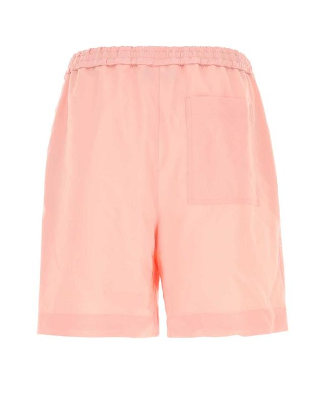 로에베 [해외직구][X45]로에베 H526Y1AW26 CORAL 남성 반바지 버뮤다팬츠 숏팬츠 쇼츠 Pink wool bermuda shorts 착용컷