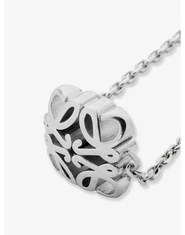 로에베 [해외직구][N85]로에베 J821241X37 여성 팔찌 목걸이 반지 주얼리 LOEWE Anagram Bombe Sterling Silver necklace 착용컷