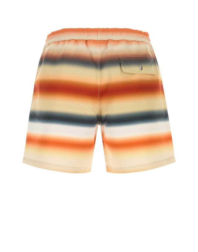 로에베 [해외직구][X45]로에베 H616486X46 ORANGEMULTICOLOR 남성 수영복 수윔팬츠 수영바지 Printed polyester swimming shorts 착용컷