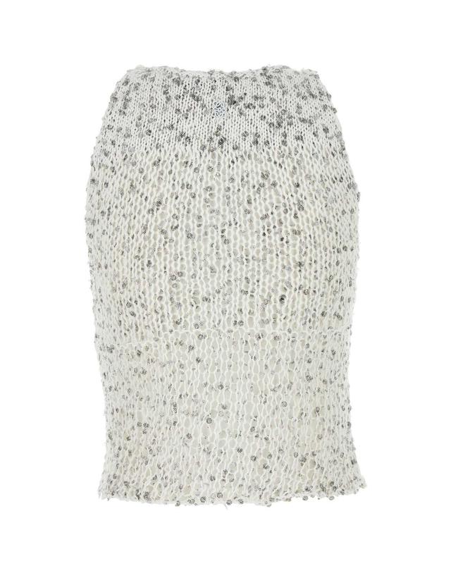 로에베 [해외직구][X45]로에베 S616Y55K26 WHITE 여성 셔츠 남방 반팔 긴팔 블라우스 Embellished cotton blend Paula s Ibiza top 착용컷