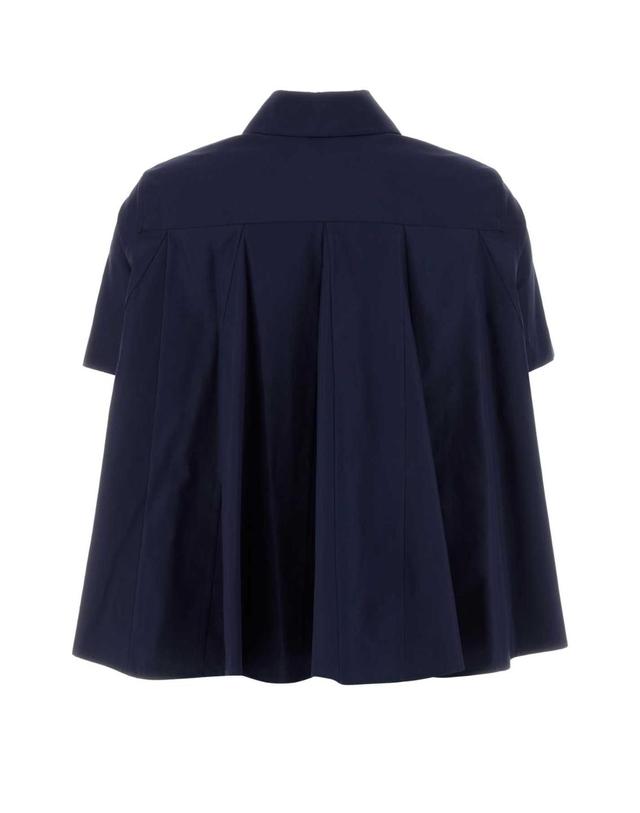 로에베 [해외직구][X45]로에베 S616Y05X68 NAVYBLUE 여성 셔츠 남방 블라우스 Navy blue poplin Paula s Ibiza shirt 착용컷