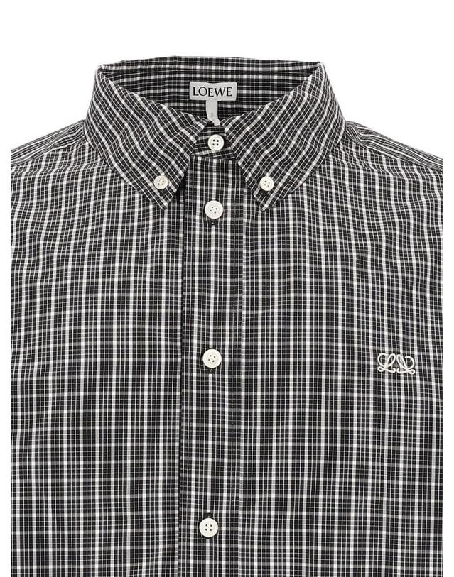 로에베 [해외직구][A94]로에베 H526Y05WI41102 남성 셔츠 LOEWE LOEWE Technical Cotton Shirt 착용컷
