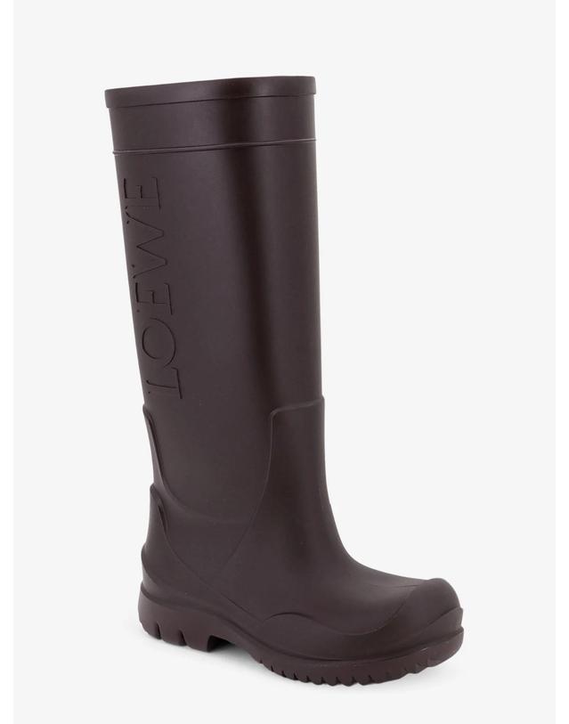 로에베 [해외직구][N85]로에베 L814285X81 여성 부츠 부티 앵클 미들 롱 니하이 LOEWE Rubber rain boots 착용컷