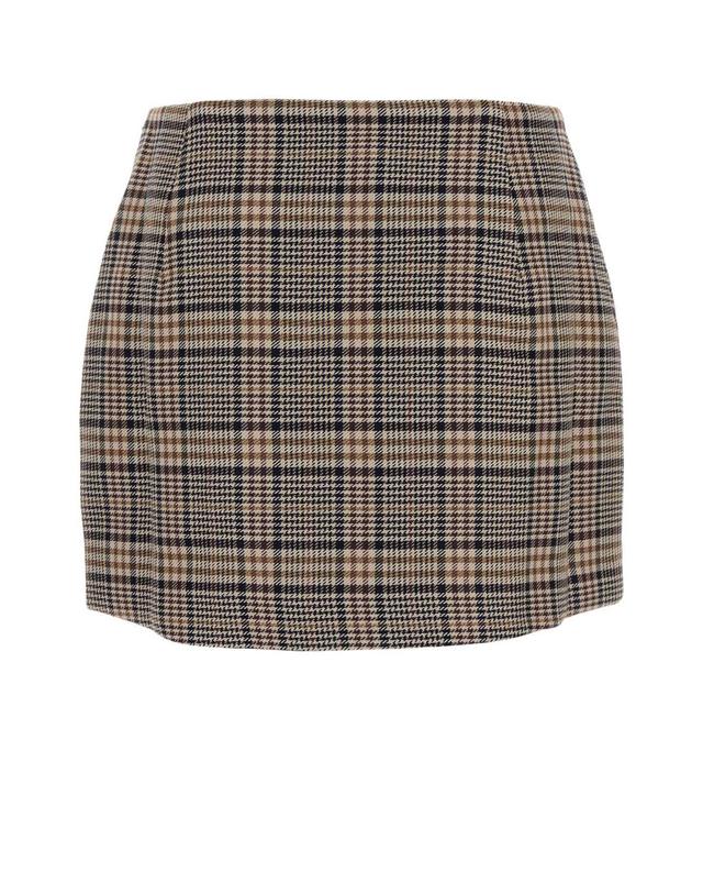 애니빙 [해외직구][X45]애니빙 A0412299 CHK01 여성 스커트 치마 롱 미디 미니스커트 Embroidered viscose blend Tierra mini skirt 착용컷