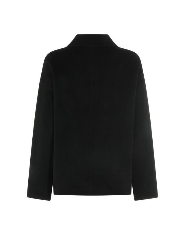 애니빙 [해외직구][B47]애니빙 A0110442BLK26 여성 자켓 아우터 BLACK WOOL LUCA CASUAL JACKET 착용컷