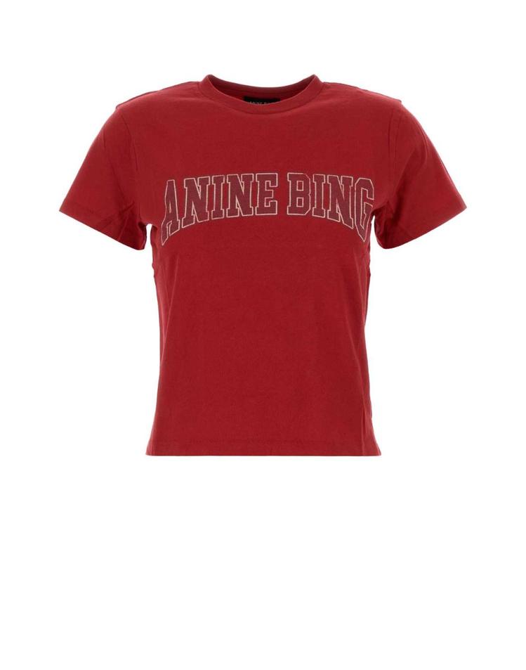 [해외] [X45]애니빙 A0812851 RED29 여성 티셔츠 민소매 탑 나시 Red cotton Shelley t shirt FH31XX00204