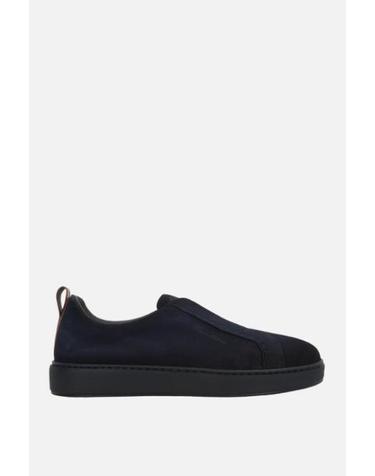 [해외직구][E32]산토니 MBCD22222OCAKEMUU60 남성 로우탑 하이탑 슬립온 스니커즈 단화 에스빠듀 SANTONI Victory sneakers in nubuck