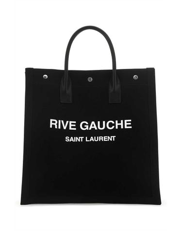 [해외직구][X45]생로랑 63253996N9E 1070 남성 토트백 쇼퍼백 크로스백 Black canvas Rive Gauche shopping bag