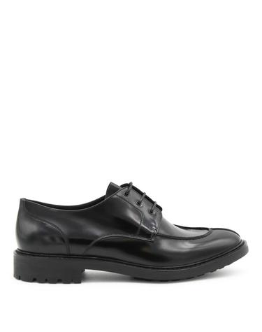 [해외직구][Q11]생로랑 838195AAEHH1000 남성 드레스슈즈 레이스업 구두 BLACK LEATHER LACE UP SHOES