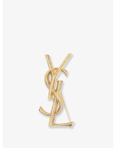[해외직구][N85]생로랑 700582 여성 팔찌 목걸이 반지 주얼리 SAINT LAURENT Brass Serpente Brooch