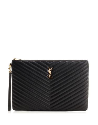 [해외직구][A94]생로랑 440222CWU011000 여성 지갑 미니백 SAINT LAURENT SAINT LAURENT Monogram Pouch