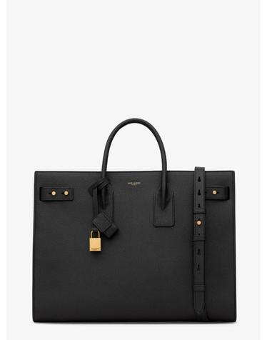 [해외직구][N85]생로랑 631526 남성 서류가방 브리프케이스 토트백 SAINT LAURENT Sac De Jour Large leather shoulder bag