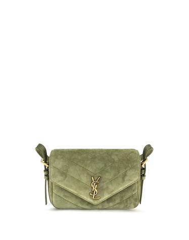 [해외직구][K68]생로랑 873156AAEY6 3353 여성 숄더백 크로스백 버킷백 탑핸들백 Small LouLou matelasse suede Shoulder Bag