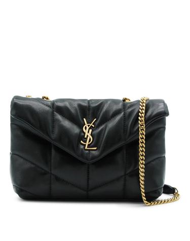 [해외직구][B47]생로랑 7593371EL071000 여성 미니백 토트백 가방 BLACK LEATHER MEDIUM BAG