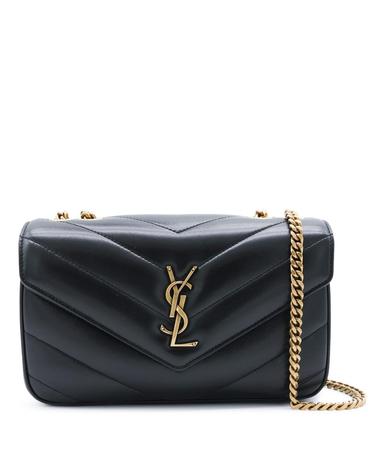 [해외직구][B47]생로랑 871618AAEAX1000 여성 숄더백 버킷백 호보백 가방 BLACK LEATHER LOULOU SHOULDER BAG