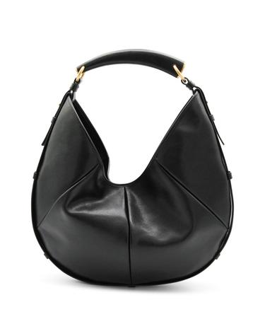 [해외직구][B47]생로랑 862029AAGWJ1000 여성 숄더백 버킷백 호보백 가방 BLACK LEATHER MEDIUM MOMBASA SHOULDER BAG