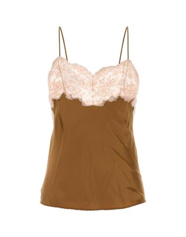 [해외직구][X45]생로랑 859694Y7G27 2601 여성 셔츠 남방 반팔 긴팔 블라우스 Camel silk tank top