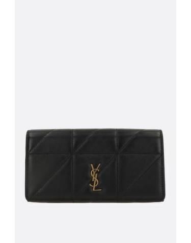 [해외직구][E32]생로랑 863360AAG7X1000 여성 지갑 월렛 SAINT LAURENT Jamie flap wallet in quilted nappa