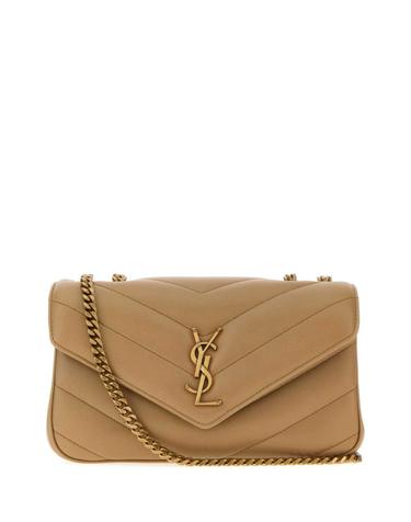 [해외직구][X45]생로랑 871618AAEAX 2357 여성 크로스백 숄더백 미니백 탑핸들백 Beige leather small LouLou shoulder bag