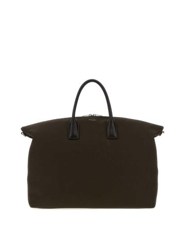 [해외직구][X45]생로랑 649646FAGIQ 3455 남성 러기지백 캐리어 위켄드백 더플백 Khaki canvas travel bag