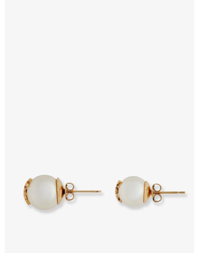 생로랑 [해외직구][N85]생로랑 691563 여성 팔찌 목걸이 반지 주얼리 SAINT LAURENT Orecchini asimmetrici con dettaglio Cassandre 착용컷
