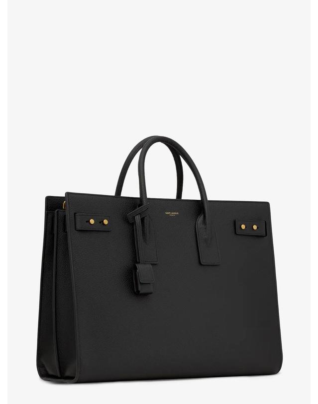 생로랑 [해외직구][N85]생로랑 631526 남성 서류가방 브리프케이스 토트백 SAINT LAURENT Sac De Jour Large leather shoulder bag 착용컷