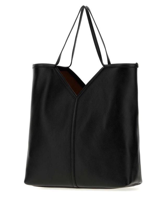 생로랑 [해외직구][X45]생로랑 A00001AAGNA 1896 남성 토트백 쇼퍼백 크로스백 Black leather Y shopping bag 착용컷