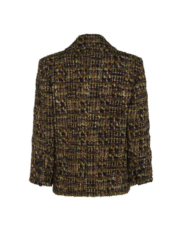 생로랑 [해외직구][B47]생로랑 871063Y3L803113 여성 블레이저 자켓 아우터 GREE WOOL BLAZER 착용컷