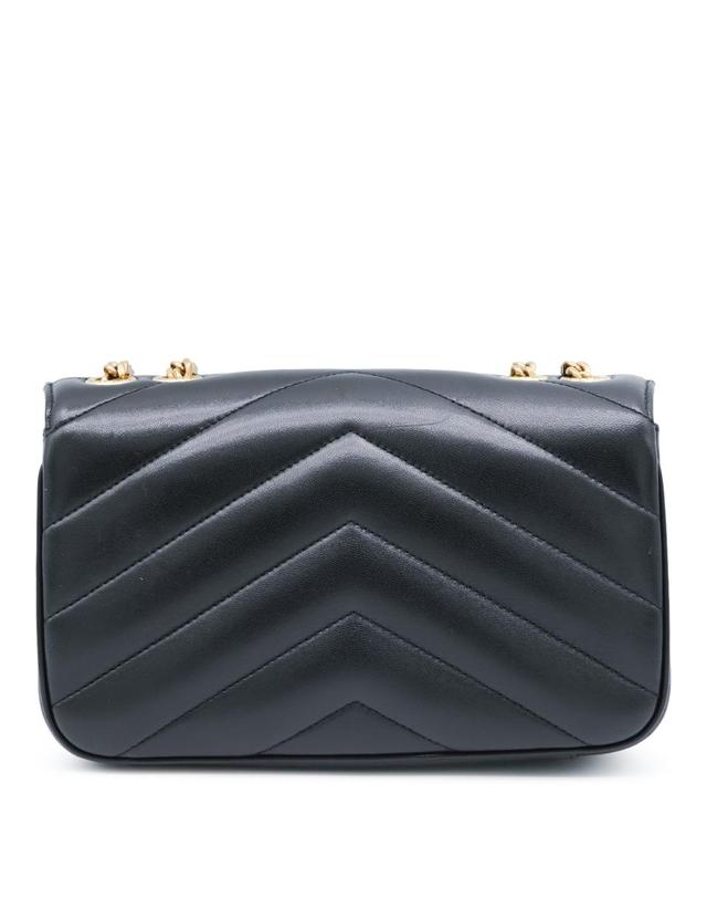 생로랑 [해외직구][B47]생로랑 871618AAEAX1000 여성 숄더백 버킷백 호보백 가방 BLACK LEATHER LOULOU SHOULDER BAG 착용컷