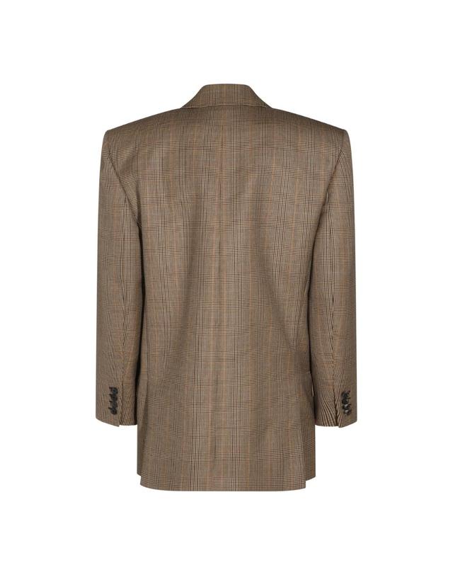 생로랑 [해외직구][B47]생로랑 871065Y3L612242 여성 블레이저 자켓 아우터 BEIGE WOOL BLAZER 착용컷