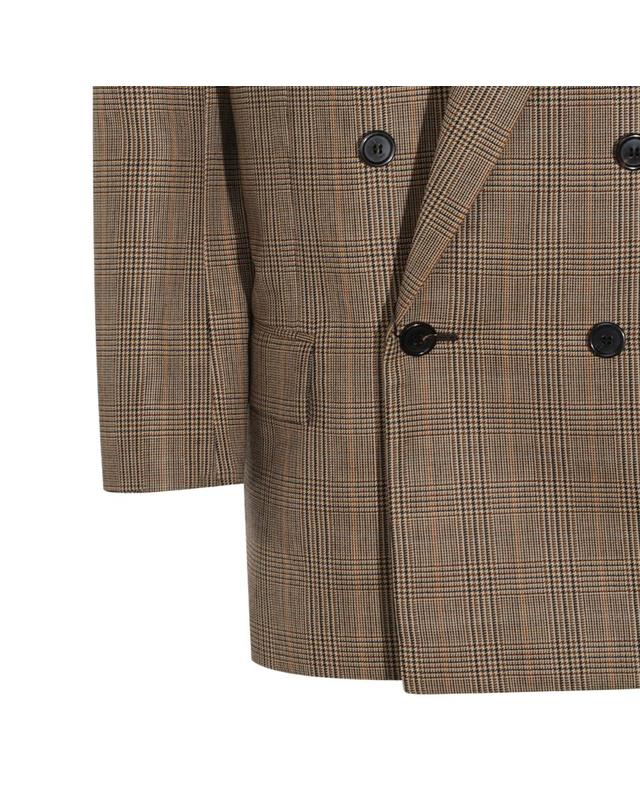 생로랑 [해외직구][B47]생로랑 871065Y3L612242 여성 블레이저 자켓 아우터 BEIGE WOOL BLAZER 착용컷
