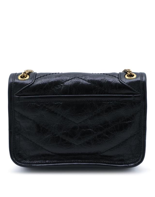 생로랑 [해외직구][B47]생로랑 8460870EN071000 여성 숄더백 버킷백 호보백 가방 BLACK LEATHER SHOULDER BAG 착용컷